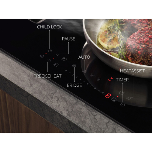 AEG TT64CB00CB Inductie kookplaat met afzuiging Zwart, afbeelding 5