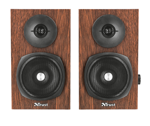 Trust 21759 loudspeaker 2-way Black, Wood Wired – image 2