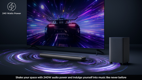 TCL S643WK soundbar speaker Black 3.1 channels – image 5