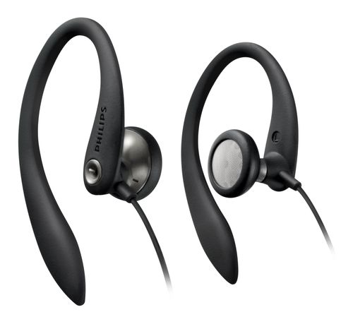 Philips SHS3200BKS/27 headphones/headset Wired Ear-hook Black