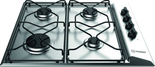Indesit Paa 642 IX/I WE1 58 cm Gas Hob - Stainless Steel - image 2