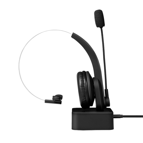 Headset Logilink BT0059 Bluetooth On-Ear WL with charging stand, afbeelding 6