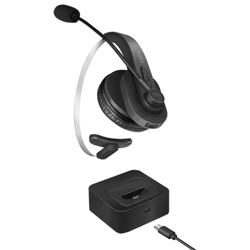 Headset Logilink BT0059 Bluetooth On-Ear WL with charging stand, afbeelding 5