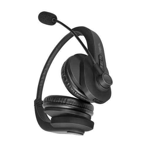 Headset Logilink BT0060 Bluetooth On-Ear WL with flexible microphone, afbeelding 4