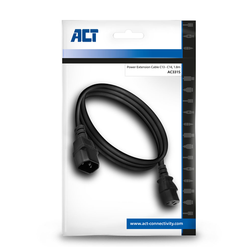 ACT AC3315 - Stroomverlengkabel, afbeelding 4