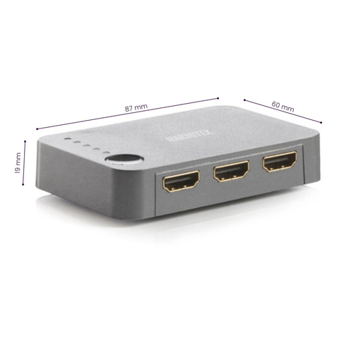 Marmitek Connect 350 UHD 4K 2.0 HDMI auto switch, afbeelding 7