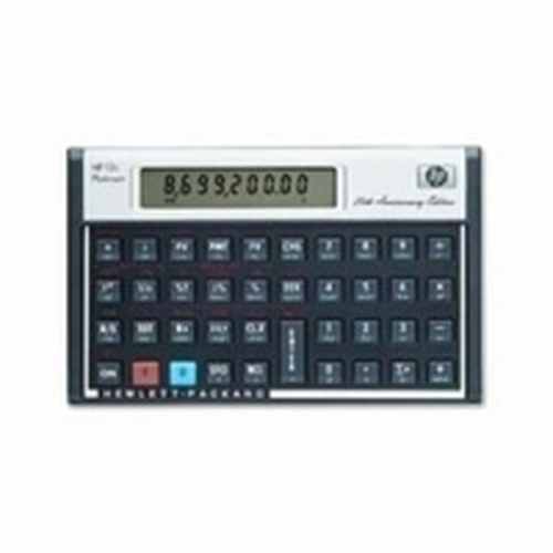 HP 12c calculator Pocket Financial Black, Silver