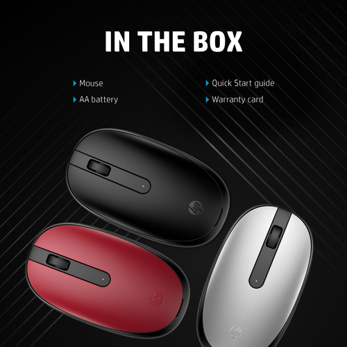 HP 240 Bluetooth Wireless Optical Mouse - Red - image 8