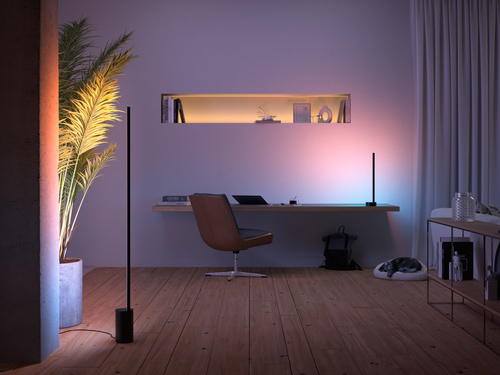 Philips Hue Gradient Signe vloerlamp - wit en gekleurd licht - zwart, afbeelding 7