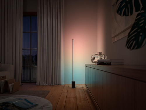 Philips Hue Gradient Signe vloerlamp - wit en gekleurd licht - zwart, afbeelding 9