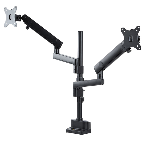 ARMDUALPIVOT SOPORTE VESA AJUSTABLE PARA 2  MONITORES DE 32 8KG - GROMMET