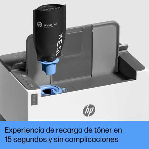HP LaserJet Impresora Tank 1504w, Blanco y negro, Impresora para Empresas, Estampado, Tamaño compacto; Energéticamente efi