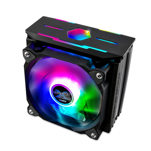 Zalman CNPS10X OPTIMAII BLACK RGB, CPU cooler, 120mm RGB PWM Fan / - RGB Spectrum 1,350 -2,100RPM, 18 -28.0dBA, Intel LGA 2066, 2011-V3 115x, 1200, 1366, AMD AM4, AM3+, AM3,, FM2+, FM2 Процессор Кулер 12 cm Черный 1 шт