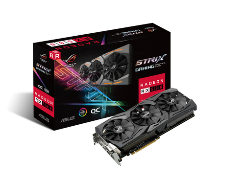 ASUS ROG -STRIX-RX580-O8G-GAMING AMD Radeon RX 580