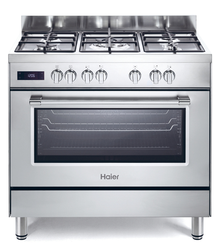 Haier HGM95TC1XS Freestanding cooker Electric Gas Stainless steel