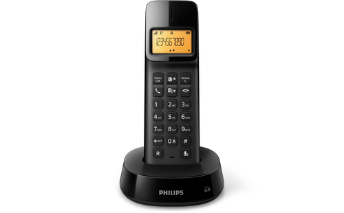 Philips D1401B/77 telephone DECT telephone Caller ID Black – image 2