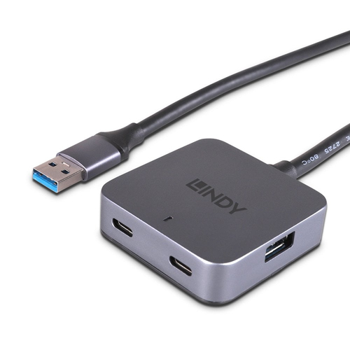 Lindy 5m USB 3.0 Hub, 4 Ports, afbeelding 2
