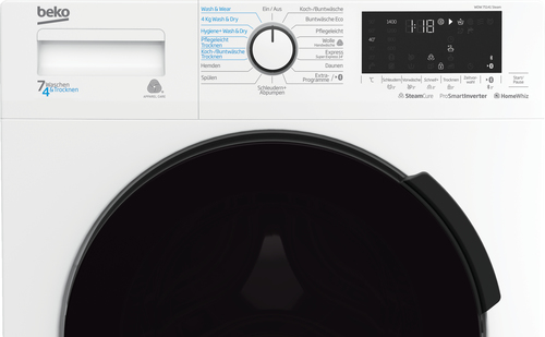 Beko WDW75141 washer dryer Freestanding Front-load White – image 4