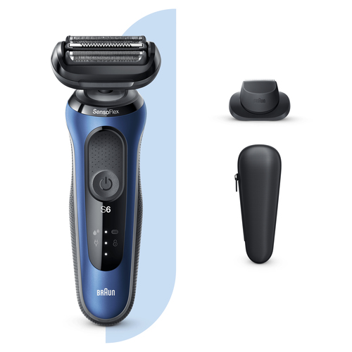Braun Series 6 60-B1200s Foil shaver Trimmer Blue – image 3