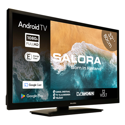 Salora 32MBA300 TV 81.3 cm (32") Full HD Smart TV Wi-Fi Black 250 cd/m² – image 2