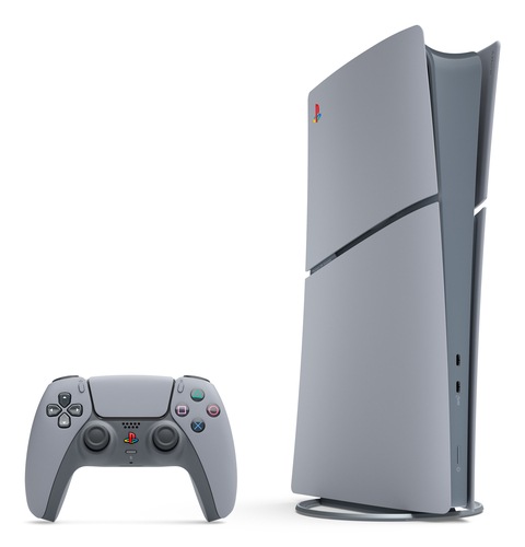Sony Interactive Entertainment PlayStation 5 Slim Digital Edition 30th Anniversary Limited Edition Bundle 1 TB Wi-Fi Черный, Серый
