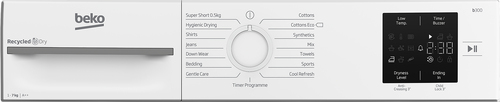 Beko BM3T3713W 7Kg Heat Pump Tumble Dryer - White - A+ Rated, White - image 5