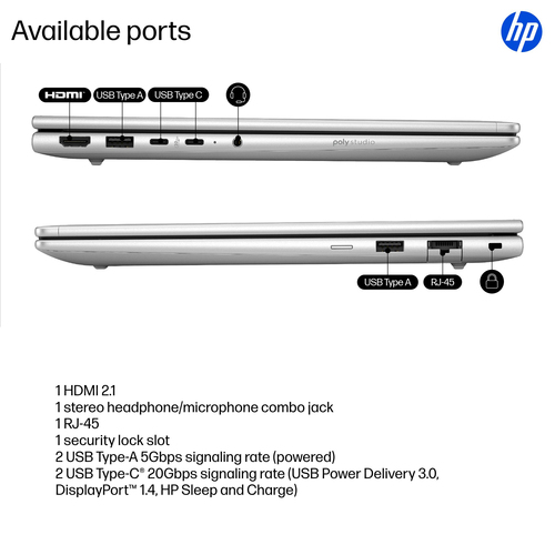 HP ProBook 4 G1iR Intel Core 5 120U 8GB RAM 256GB SSD 14" Windows 11 Pro Laptop - image 5