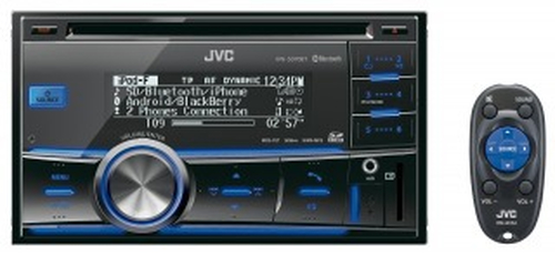 JVC KW-SD70BTE car media receiver Black