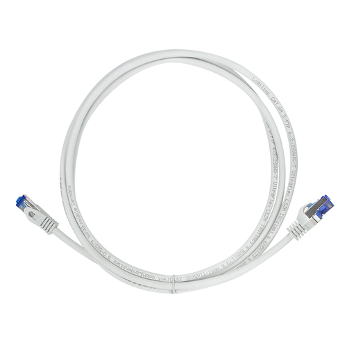 Logilink Patchkabel Ultraflex, Cat.6A, S/FTP, grau, 0,25 m, afbeelding 4