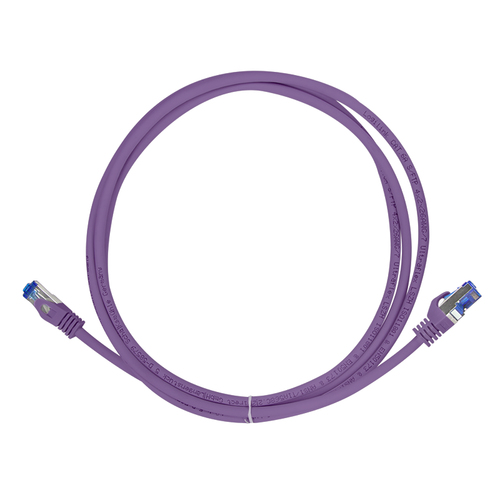 Logilink Patchkabel Ultraflex, Cat.6A, S/FTP, violett, 5 m, afbeelding 4