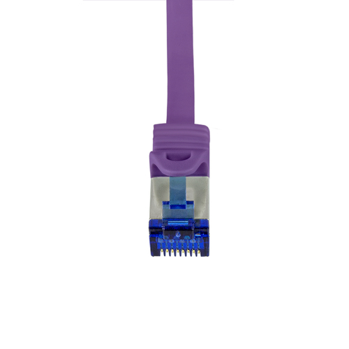 Logilink Patchkabel Ultraflex, Cat.6A, S/FTP, violett, 5 m, afbeelding 3