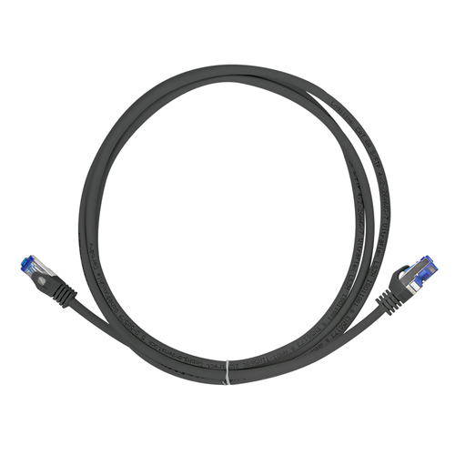 Logilink Patchkabel Ultraflex, Cat.6A, S/FTP, schwarz, 10 m, afbeelding 4