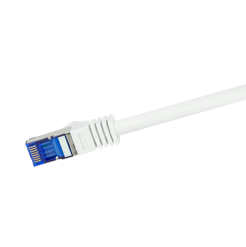 Logilink Patchkabel Ultraflex, Cat.6A, S/FTP, weiß, 5 m, afbeelding 2