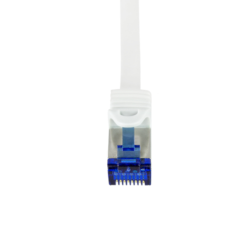 Logilink Patchkabel Ultraflex, Cat.6A, S/FTP, weiß, 5 m, afbeelding 3