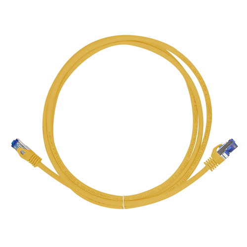 Logilink Patchkabel Ultraflex, Cat.6A, S/FTP, gelb, 1 m, afbeelding 4