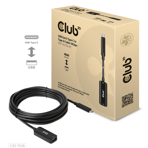 Club 3D - USB-verlengkabel, afbeelding 3