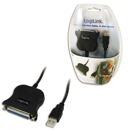 LogiLink Adapter USB to DSUB-25 - Parallelle adapter, afbeelding 2