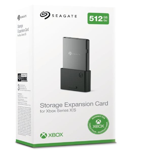 Seagate Storage Expansion Card. Tipo: Storage expansion card, Plataforma: Xbox, Cor do produto: Preto. Largura: 31,6 mm, P