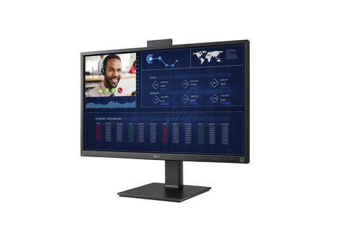 27 LG THIN CLIENT  AIO MONITOR, 1920X1080, INTEL CELERON QUAD CORE, 4GB DDR, 16G