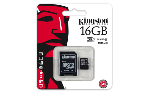 Kingston Technology microSDHC Class 10 UHS-I Card 16GB – image 4