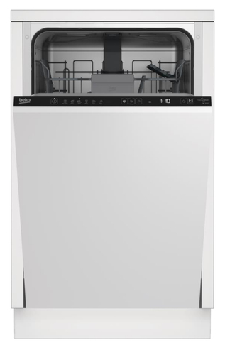 Beko b300 BDIS16030 Integrated Slimline Dishwasher with D energy rating