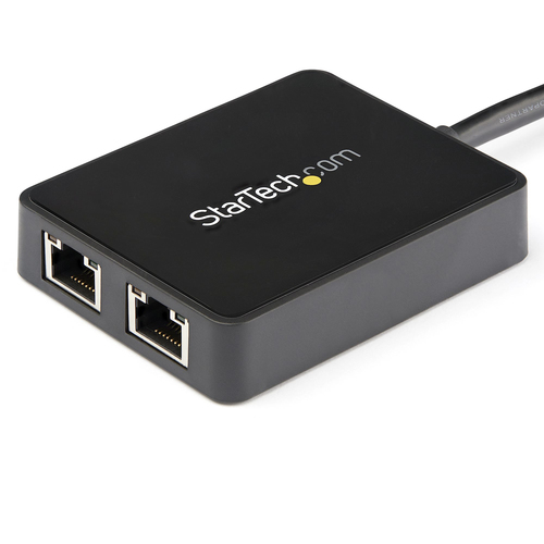 StarTech.com USB 3.0 naar 2-poorts gigabit Ethernet-adapter NIC met USB-poort - Netwerkadapter, afbeelding 2