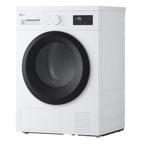LG RHA1008NWK 8kg Heat Pump Condenser Dryer in White A Rated Air Dry T - image 4