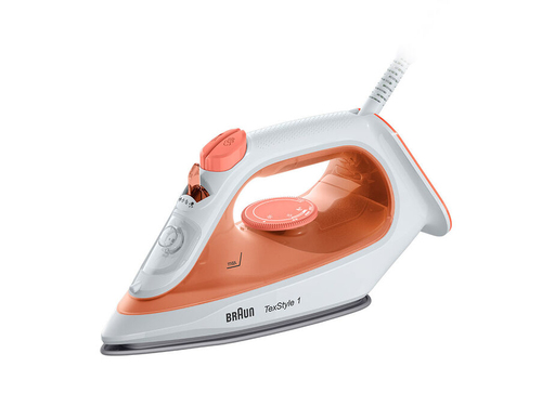 Braun TexStyle 1 SI 1009OR Паровой утюг подошва Ceranium 1900 W Оранжевый, Белый