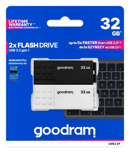 Goodram 2-PACK UME3-0320MXR11-2P – image 3