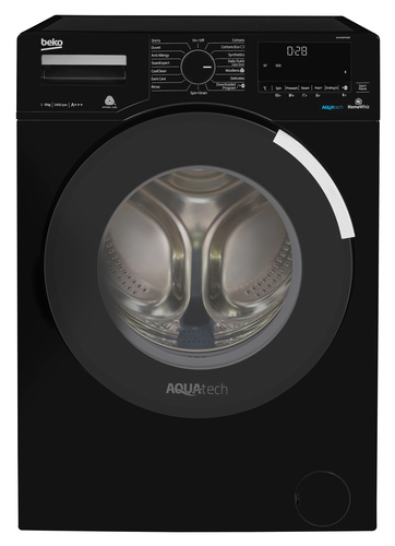 Beko WY940P44EB стиральная машина Фронтальная загрузка 9 kg 1400 RPM Черный