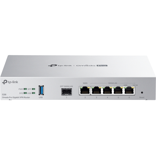 TP-Link Omada Pro G36 проводной маршрутизатор Гигабитный Ethernet Серый