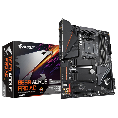 GIGABYTE B550 AORUS Pro AC Разъем AM4 ATX