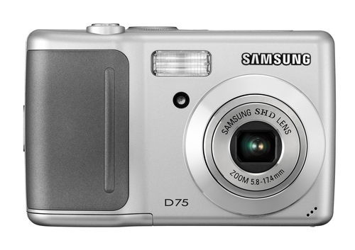 Samsung D75 1/2.5" 7.2 MP CCD Black