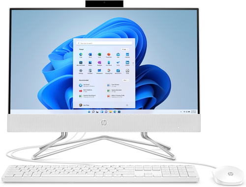 693C5LA HP CONSUMO AIO 22-DD2000LA / INTEL CELERON J4025 2.00-2.90GHZ / 4GB / 256 SSD / 21.5 FHD / WIN 11 HOME / 1-1-0 / BLANCO